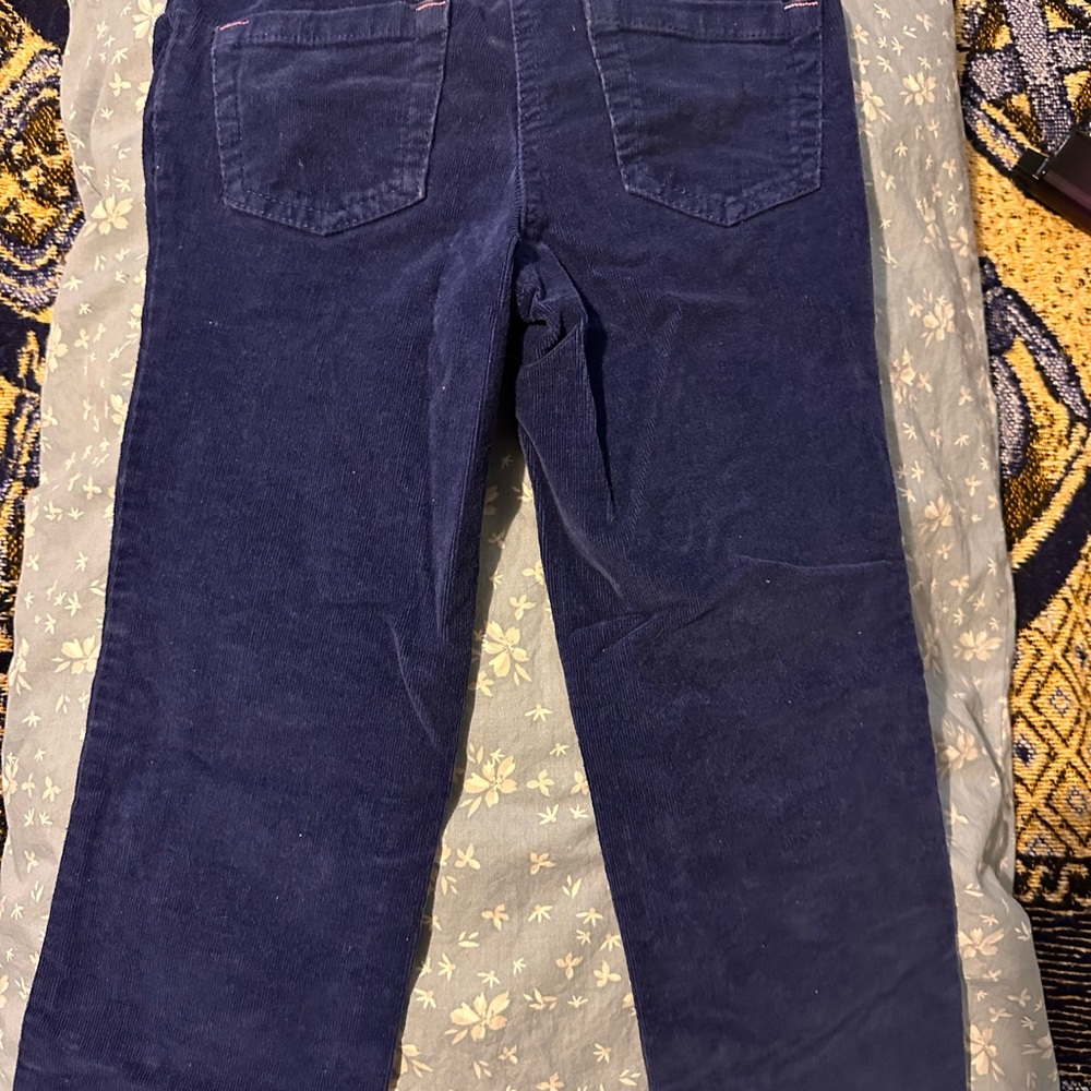 Mini Boden corduroy pants with apple knees. Size 5yr. Great condition!